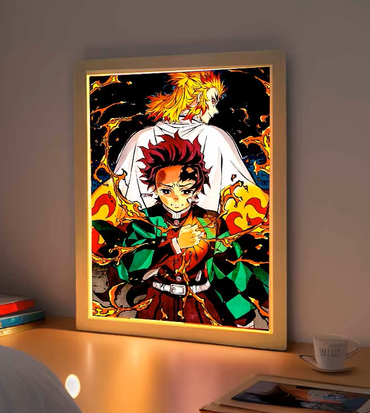 NEW! Anime Light Box Painting