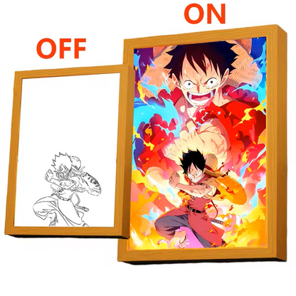 NEW! Anime Light Box Painting