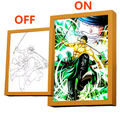 NEW! Anime Light Box Painting