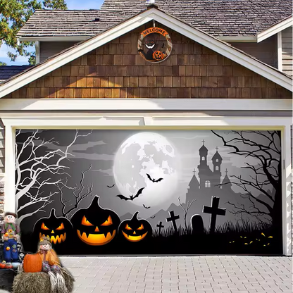 New Designs! Halloween Garage Door Covers