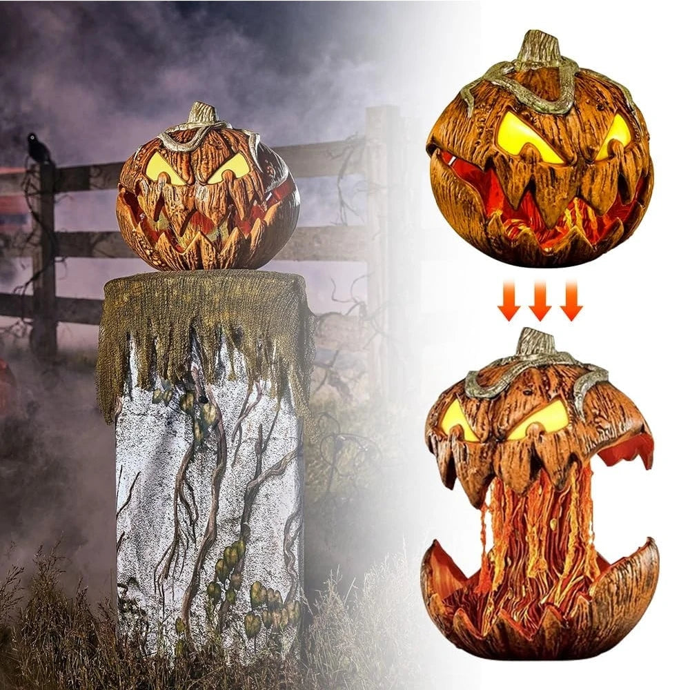 NEW!! Motion Activated Pumpkin Scare Lantern